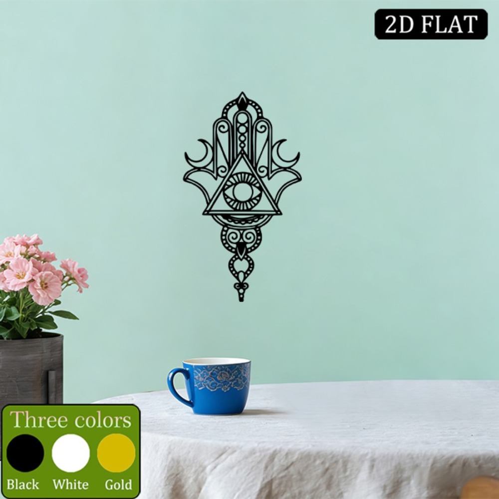 Home Decor Living - CIFBUY Iron Wall Art Hamsa Evil