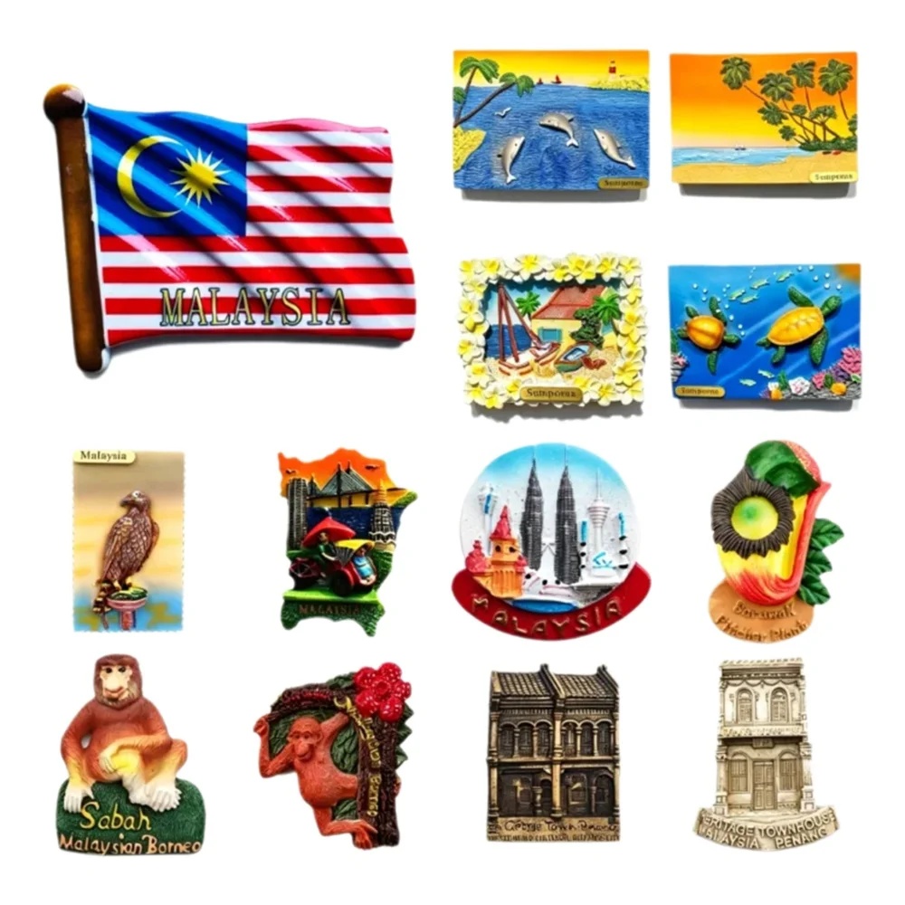 Home Decor Malaysia - Malaysia 3D Fridge Magnets, Kuala Lumpur