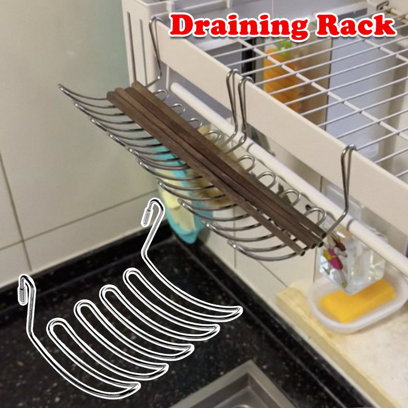Woven Wall Basket - 1PCS Stainless Steel Expansion Mesh Drain