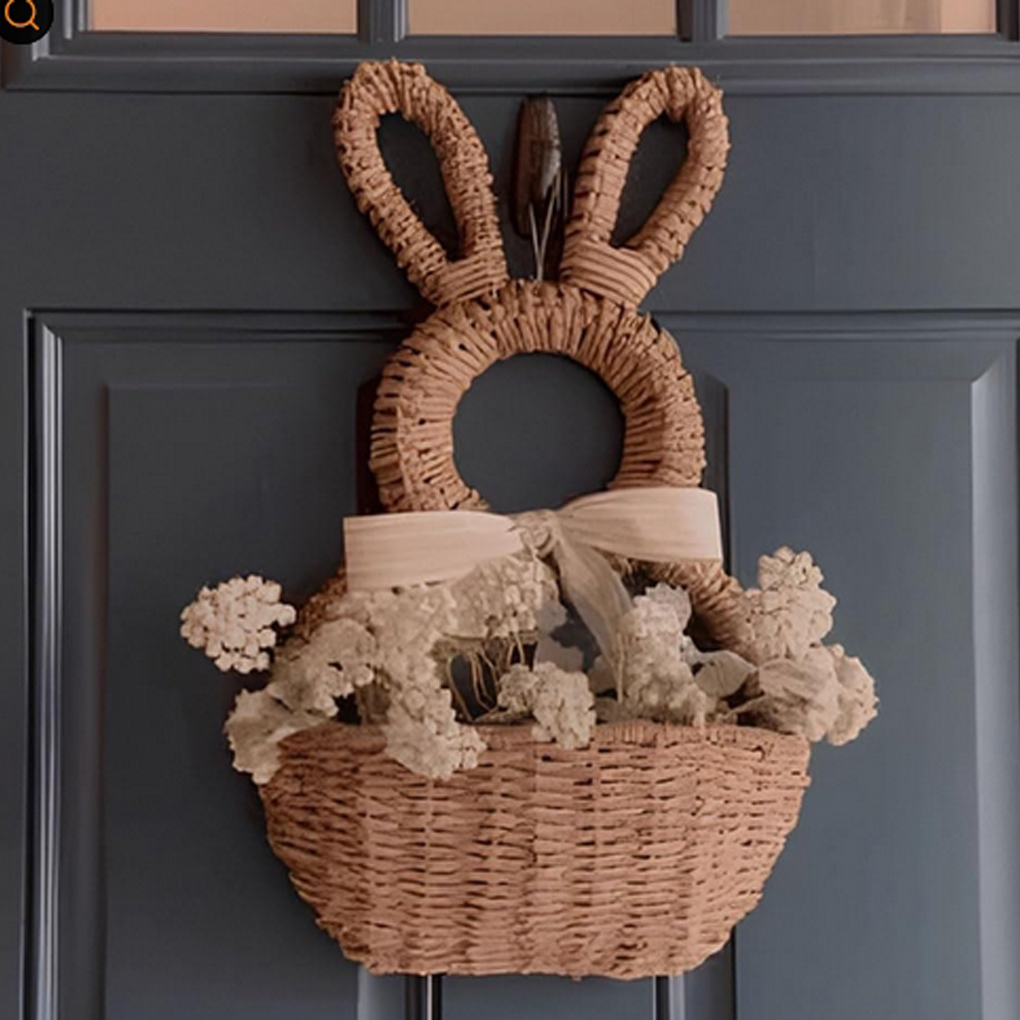 Hand Woven Willow Easter Rabbi - Woven Wall Basket review and price