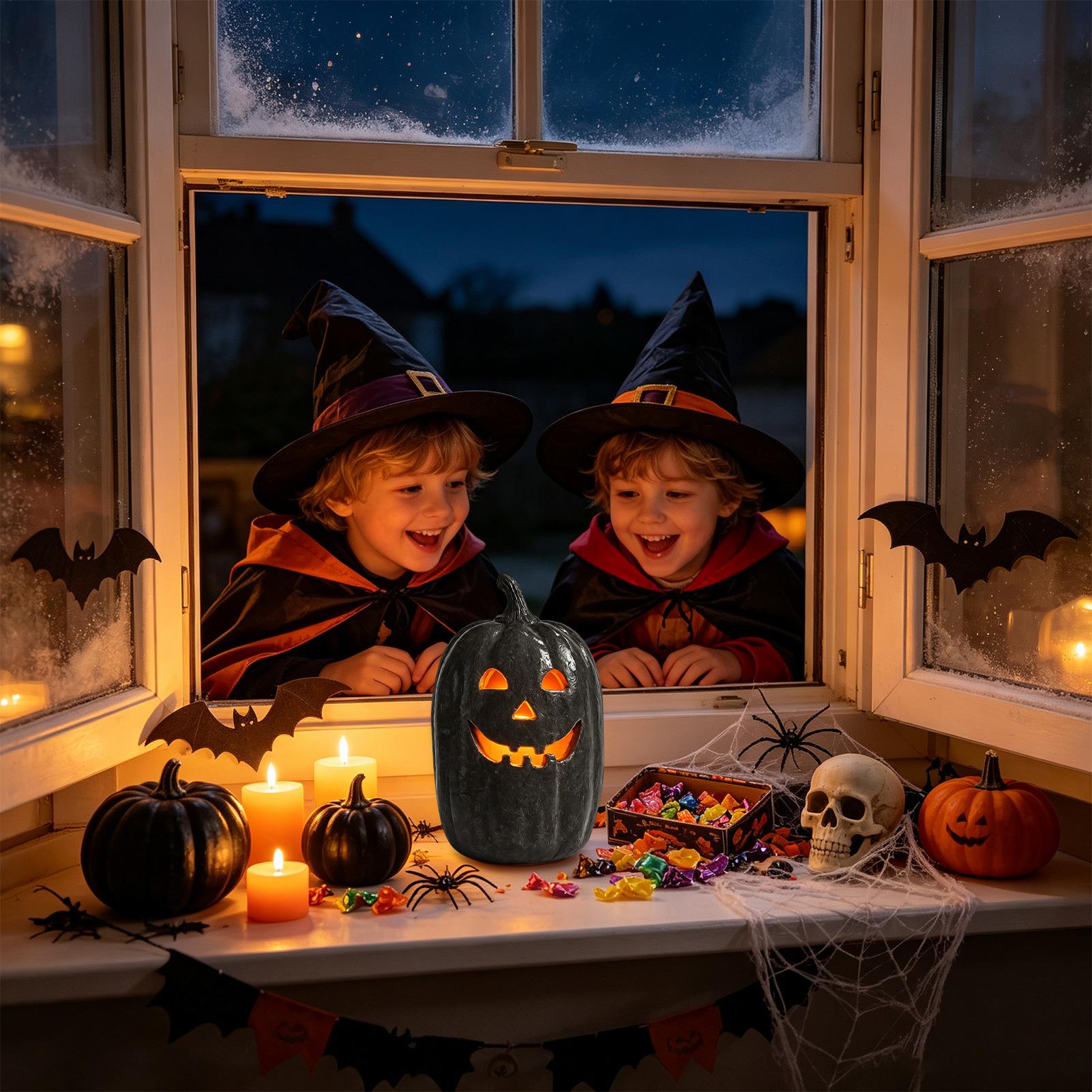 Halloween Pumpkins Crafts Resi - Home Decor Handmade review and price
