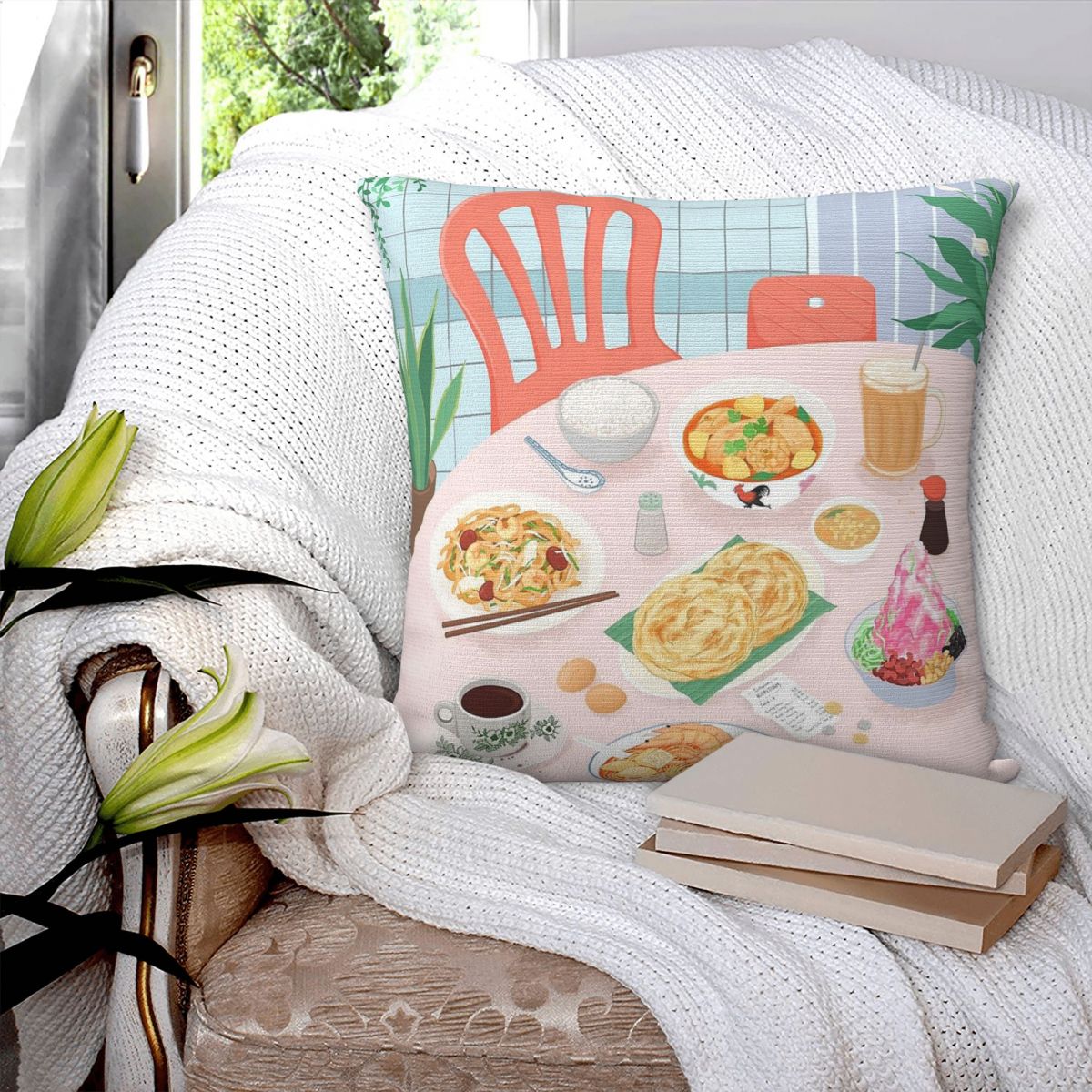 Kopitiam Food Malaysia Pillowc - Home Decor Malaysia review and price