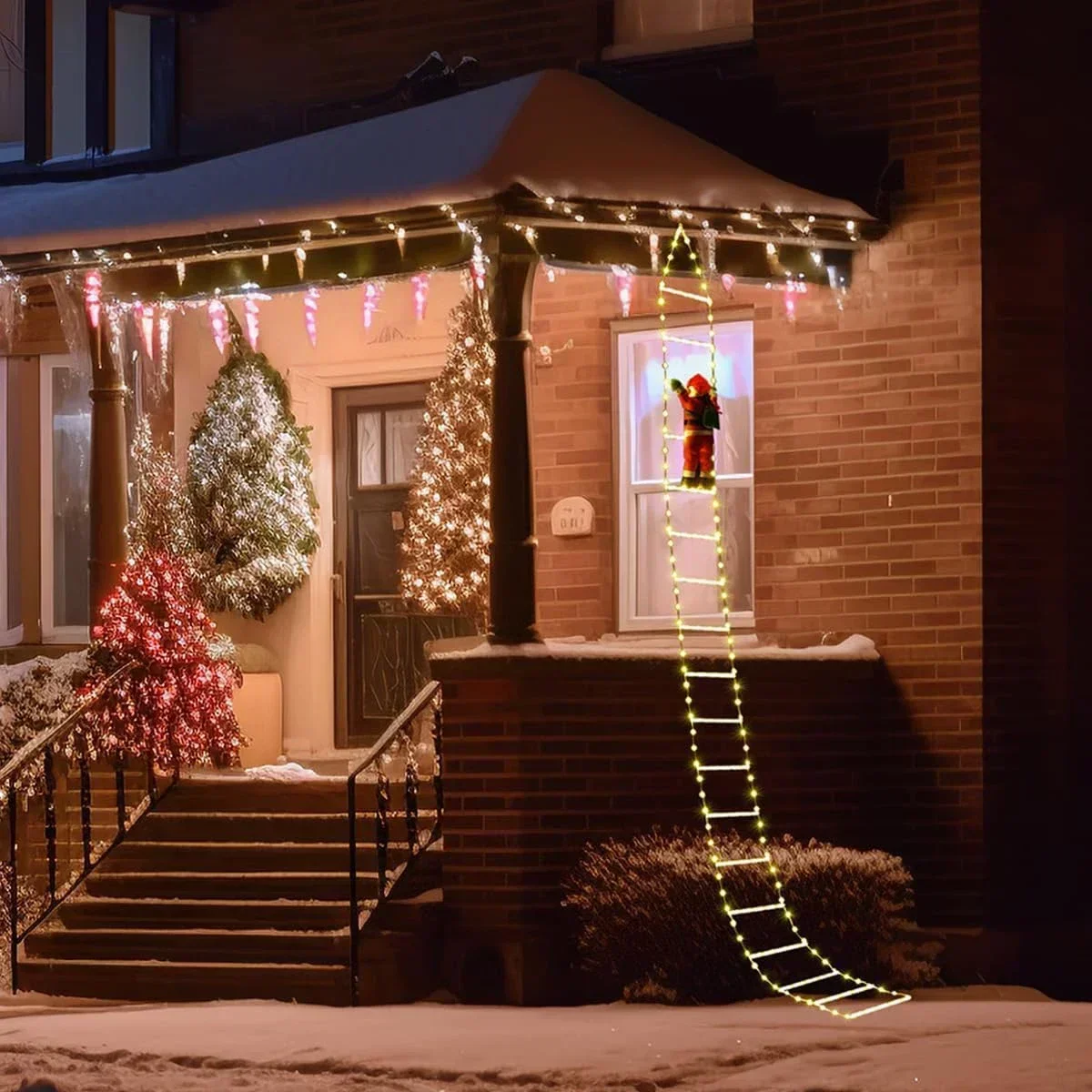 LED Ladder Light for Santa Cla - Home Decor Xmas Tree review and price