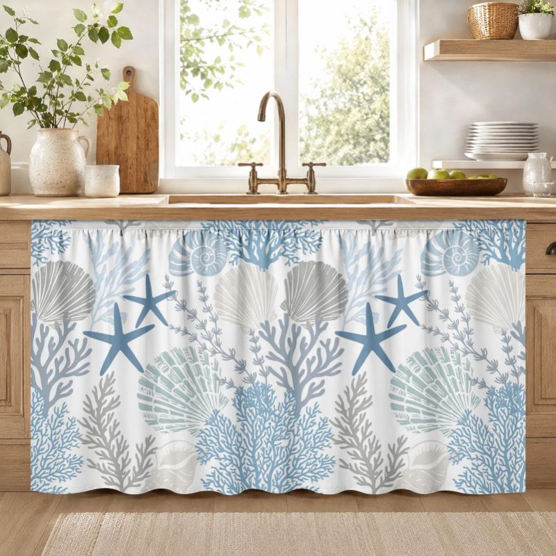 VIKAMA Nautical Blue Sea Shell - Home Decor Nautical review and price