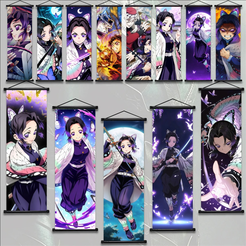 Shinobu Kocho Demon Slayer Art - Home Decor Furniture review and price