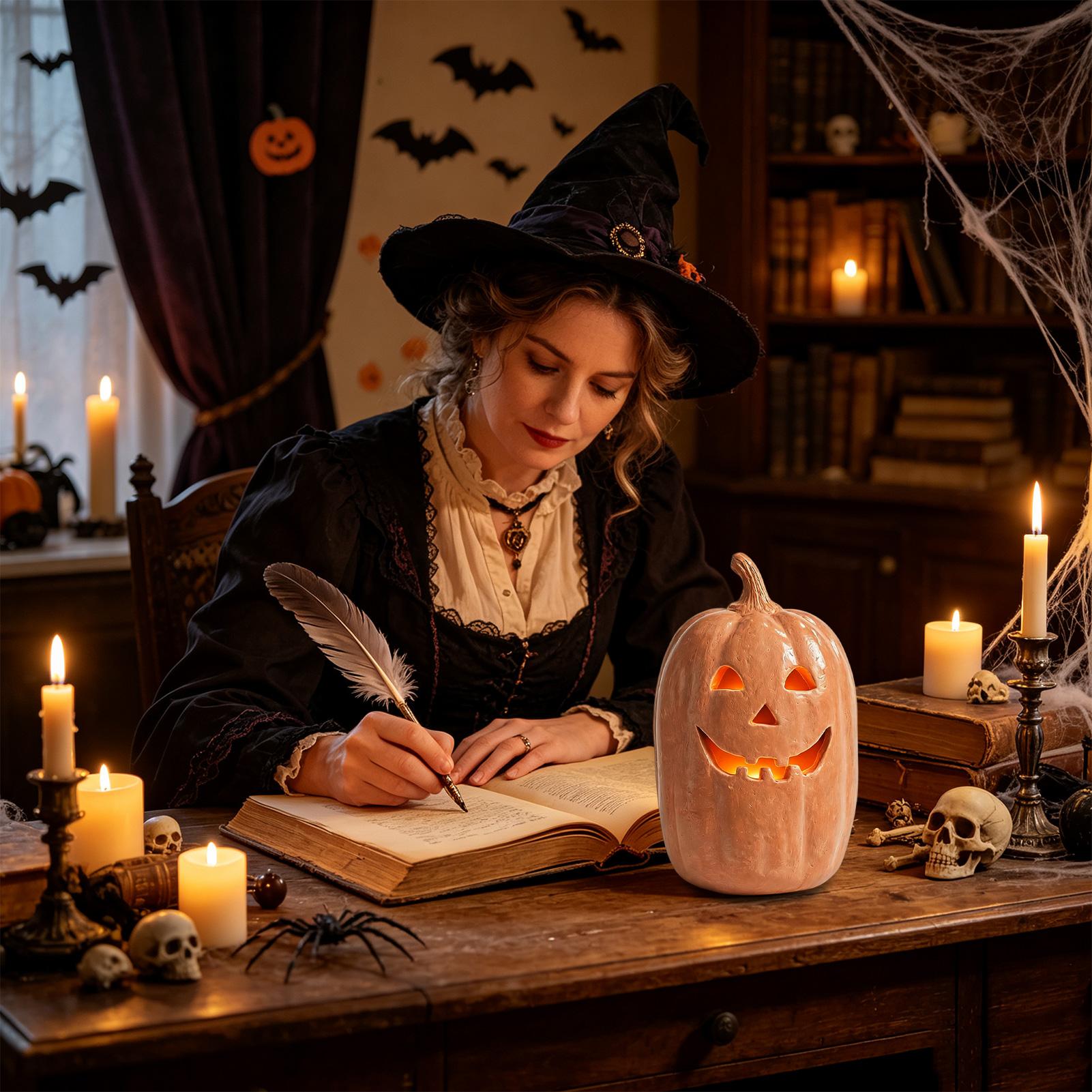 Spooky Pumpkin Lanterns Pumpki - Home Decor Handmade review and price