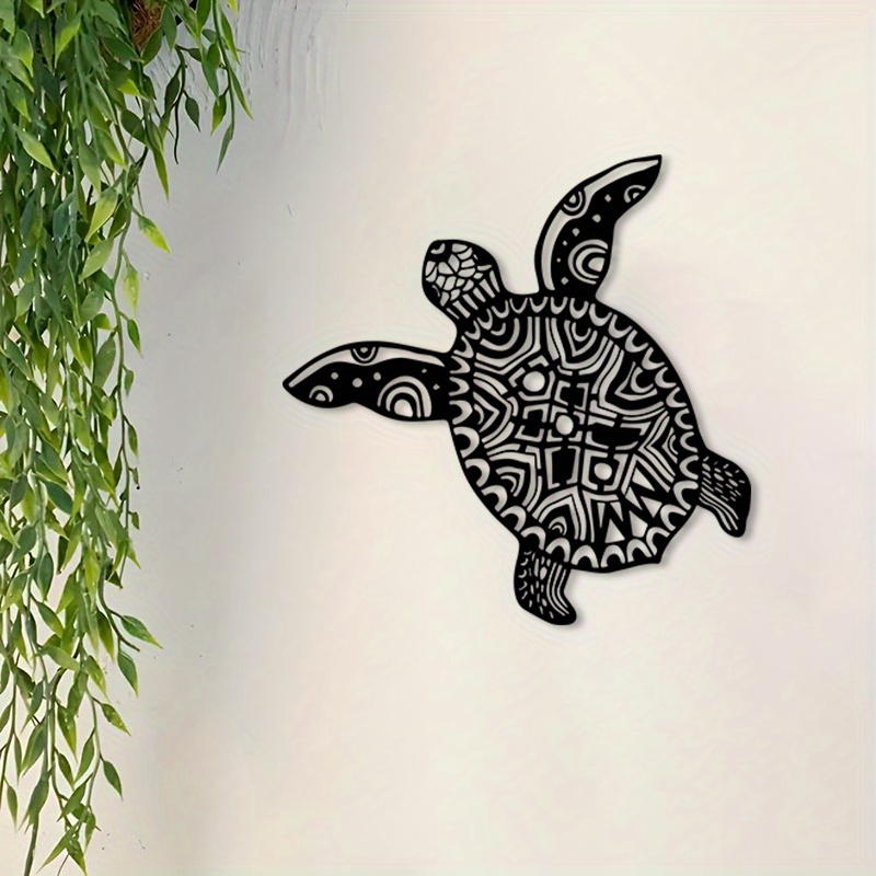 Sea Turtle Iron Metal Wall Art - Home Decor Nautical review and price