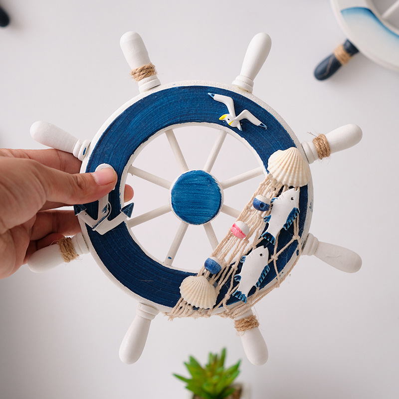 Mediterranean Style Wooden Shi - Home Decor Nautical review and price