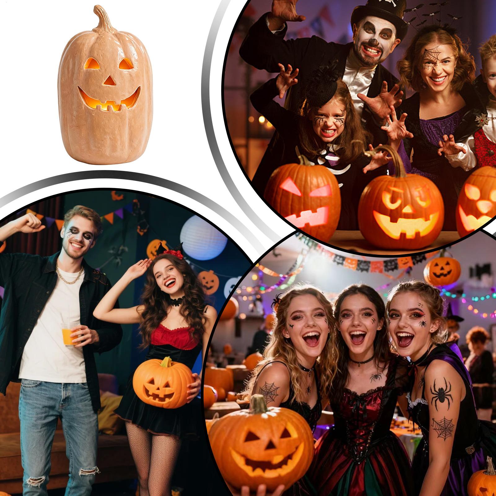 Halloween Pumpkins Crafts Resi - Home Decor Handmade review and price