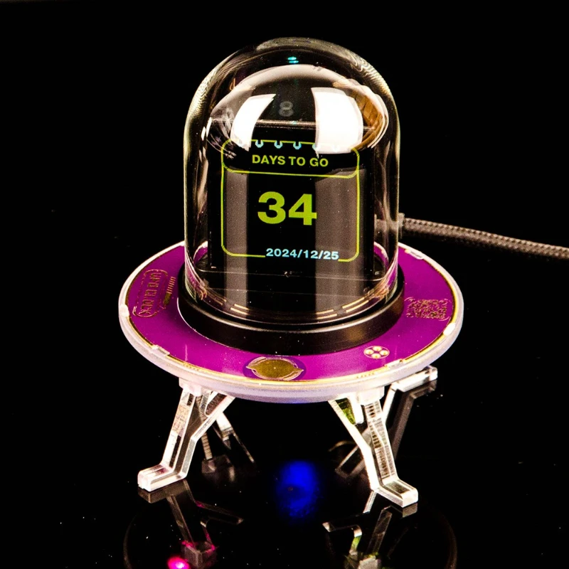Multi Functional WiFi UFO Cloc - Home Decor Exchange review and price