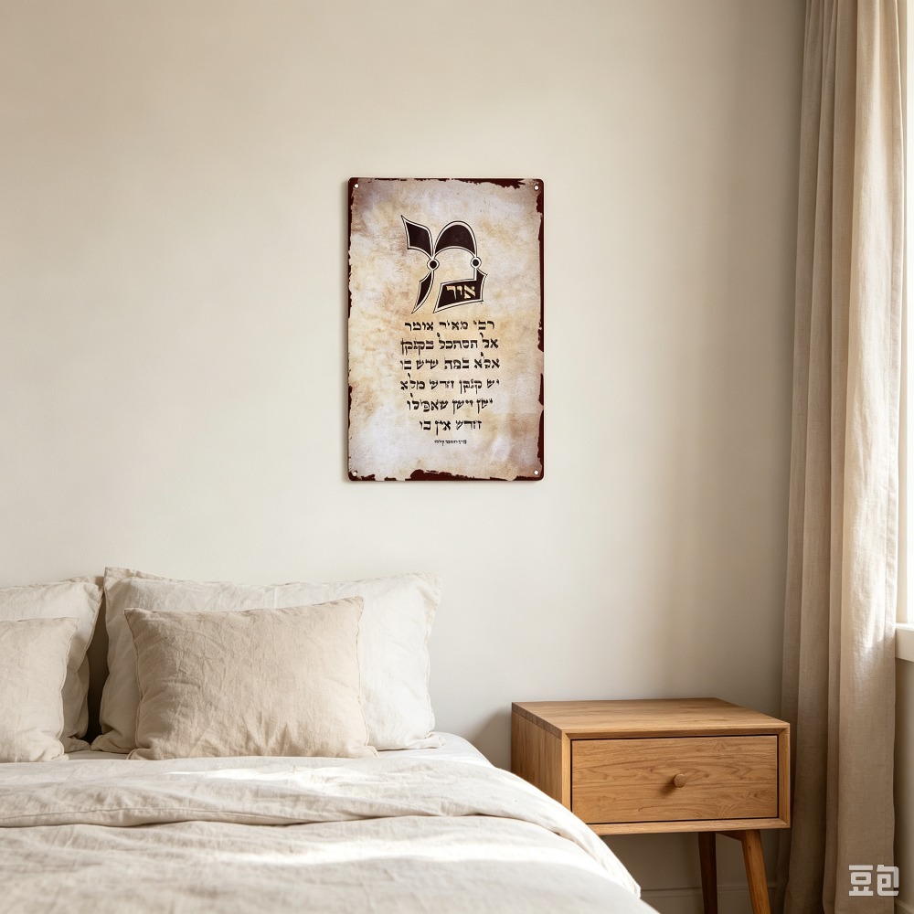 CIFBUY Vintage Hebrew Torah Sc - Home Decor Living review and price