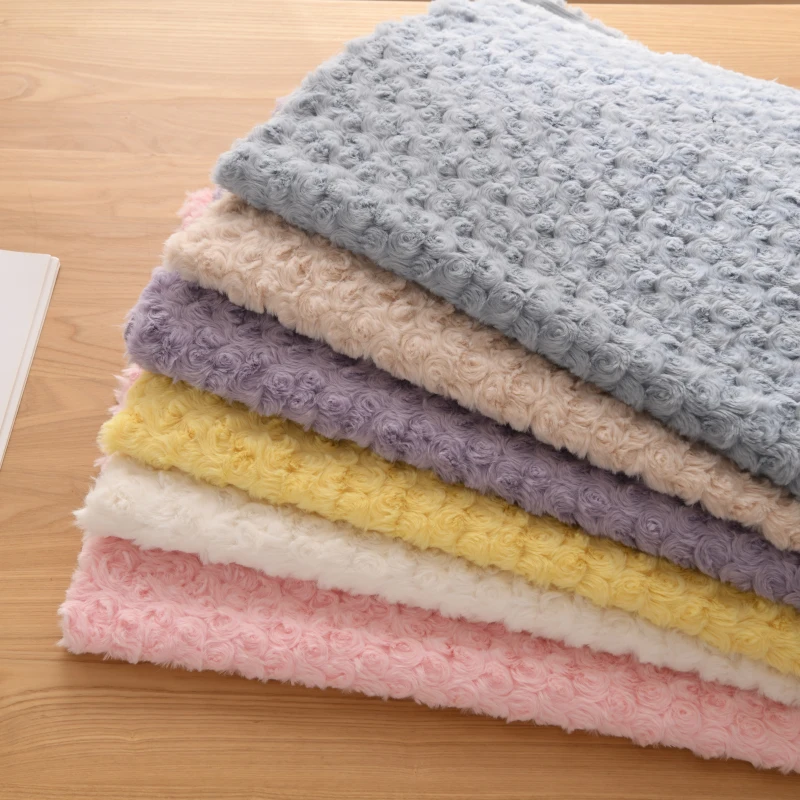 Imitation Rabbit Fur Fabric Ro - Home Decor Handmade review and price