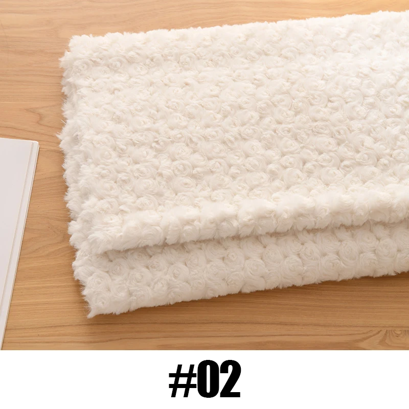 Imitation Rabbit Fur Fabric Ro - Home Decor Handmade review and price