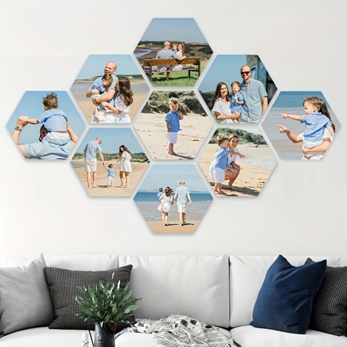 Custom Wall Decor — Modern Hex - Home Decor Inspo review and price