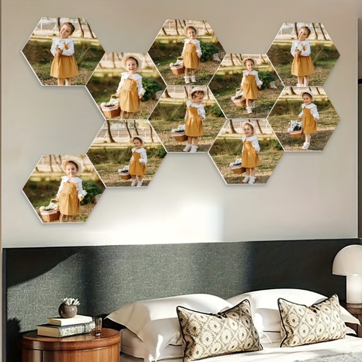 Custom Wall Decor — Modern Hex - Home Decor Inspo review and price