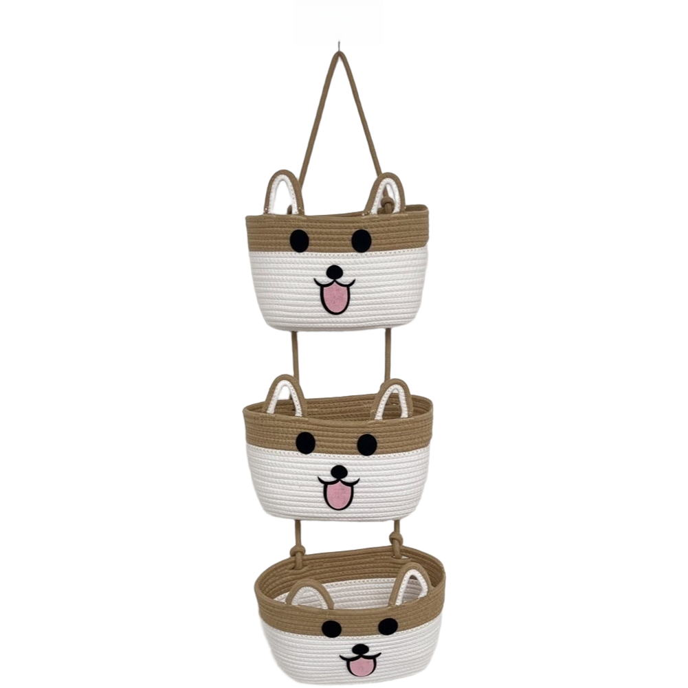 3 Tier Cotton Rope Hanging Sto - Woven Wall Basket review and price
