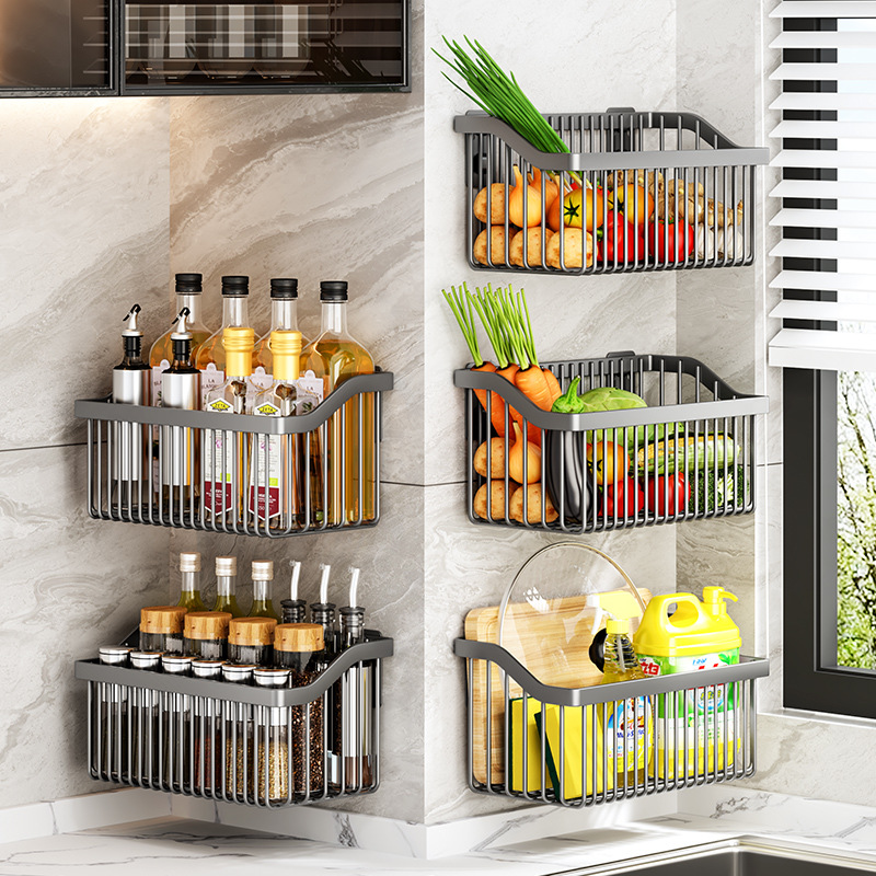 No-Drill Multifunctional Wall- - Woven Wall Basket review and price
