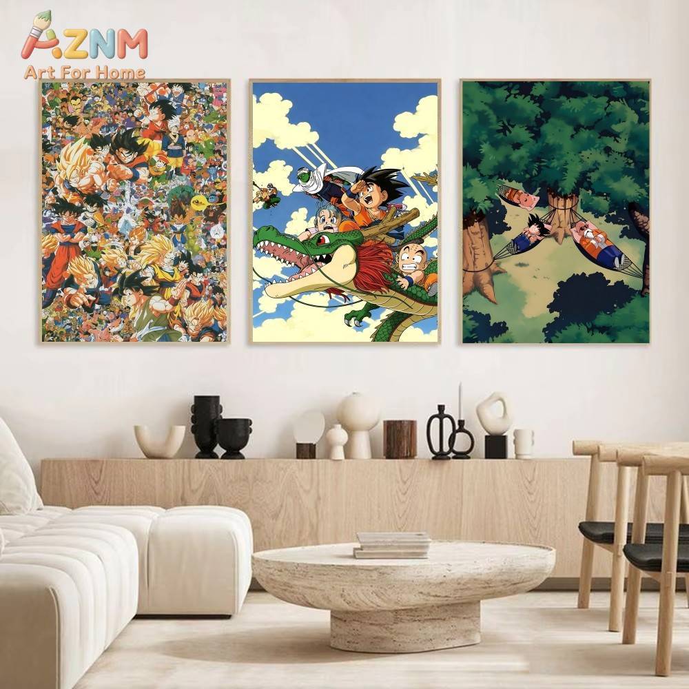 AZNM Dragon Ball Z Unframed Ca - Home Decor Furniture review and price