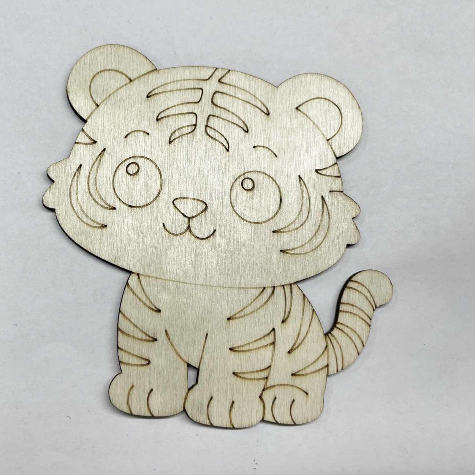 10 Pcs/set Tiger Animal Unfini - Home Decor Handmade review and price
