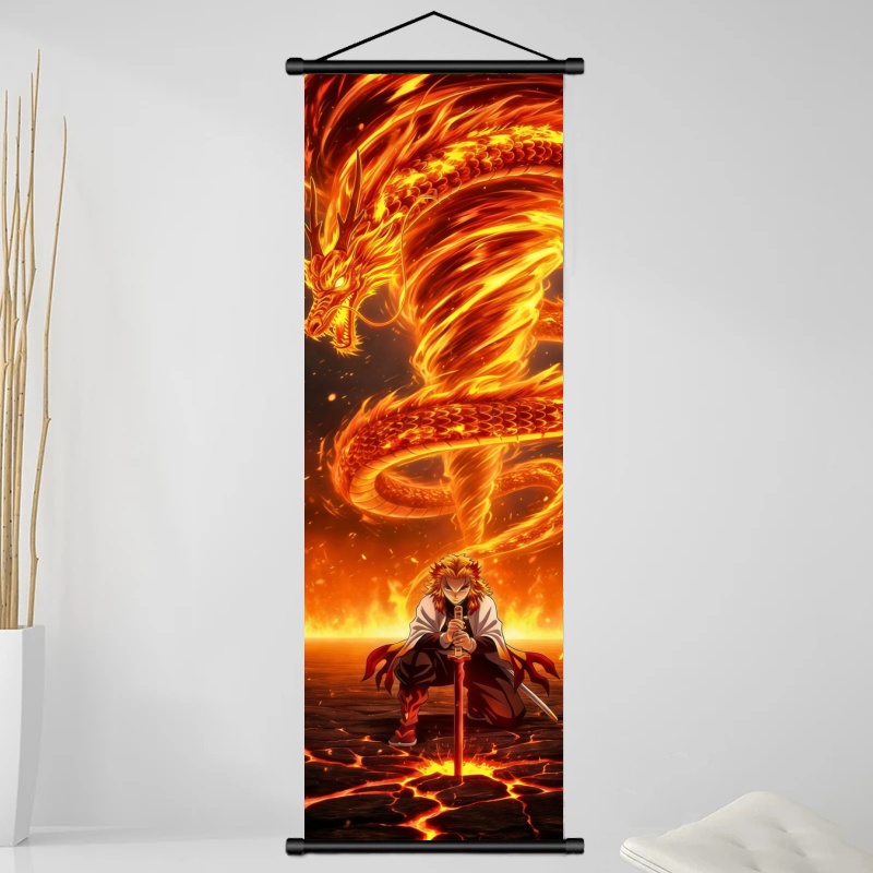 Demon Slayer Kyojuro Rengoku H - Home Decor Furniture review and price