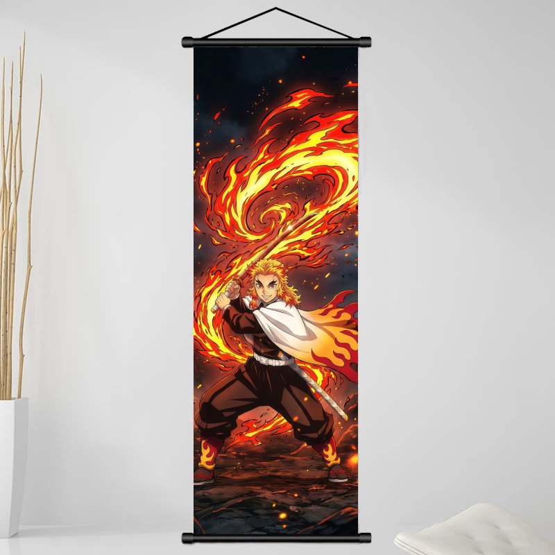 Demon Slayer Kyojuro Rengoku H - Home Decor Furniture review and price