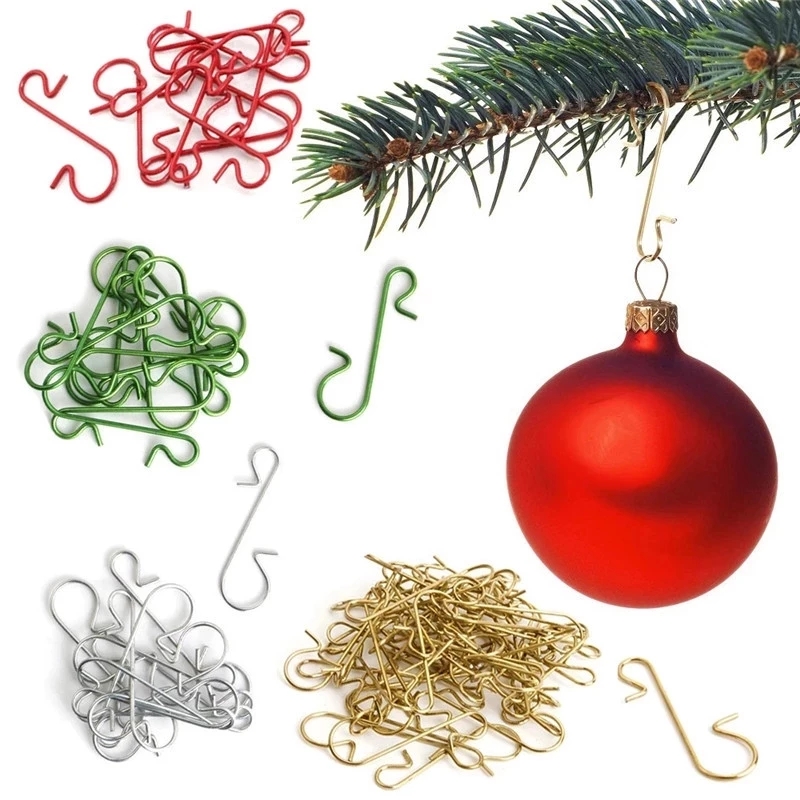 50Pcs Christmas Ornament Hooks - Home Decor Xmas Tree review and price