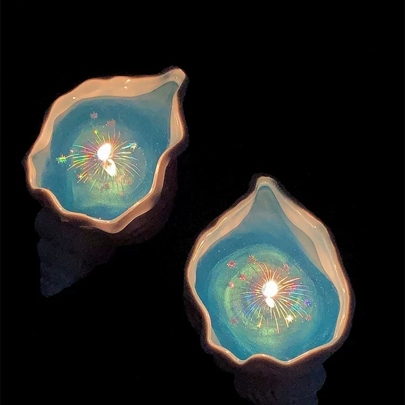 Handmade Shell Scented Candle  - Home Decor Handmade review and price