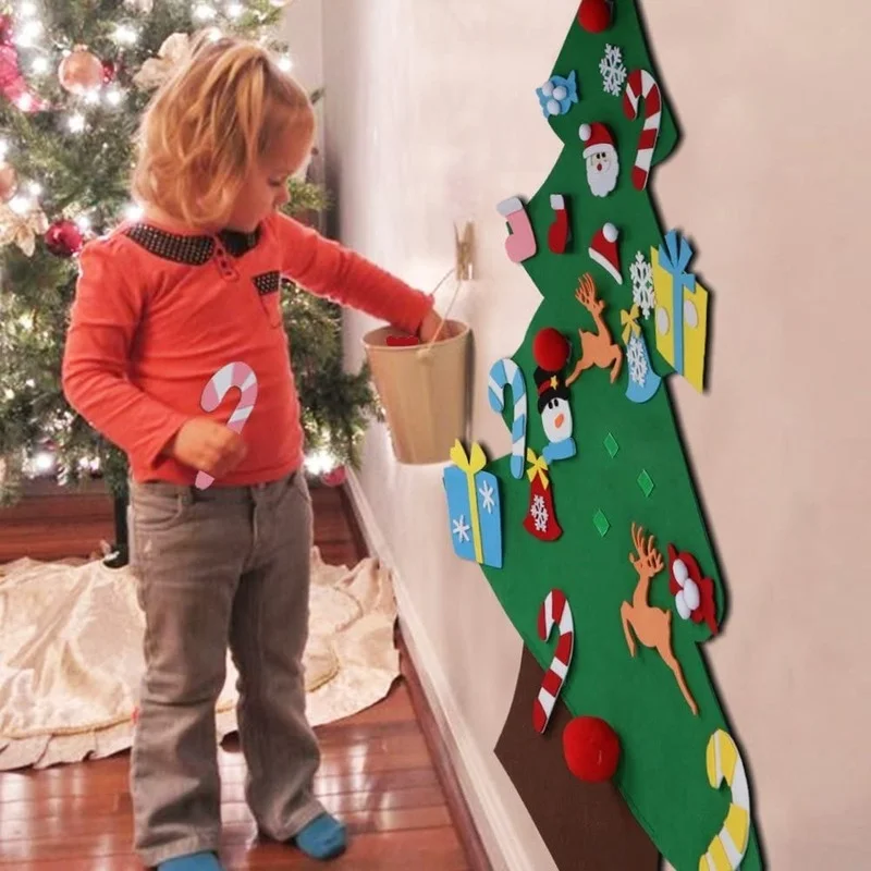 Kids DIY Felt Christmas Tree C - Home Decor Xmas Tree review and price
