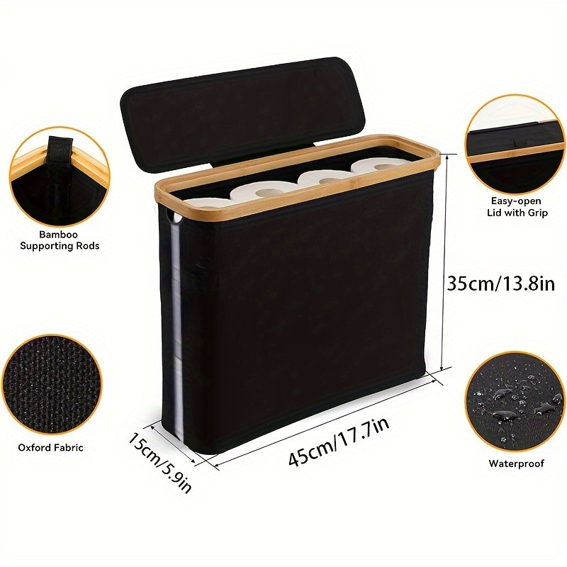Bathroom Paper Roll Basket Wal - Woven Wall Basket review and price