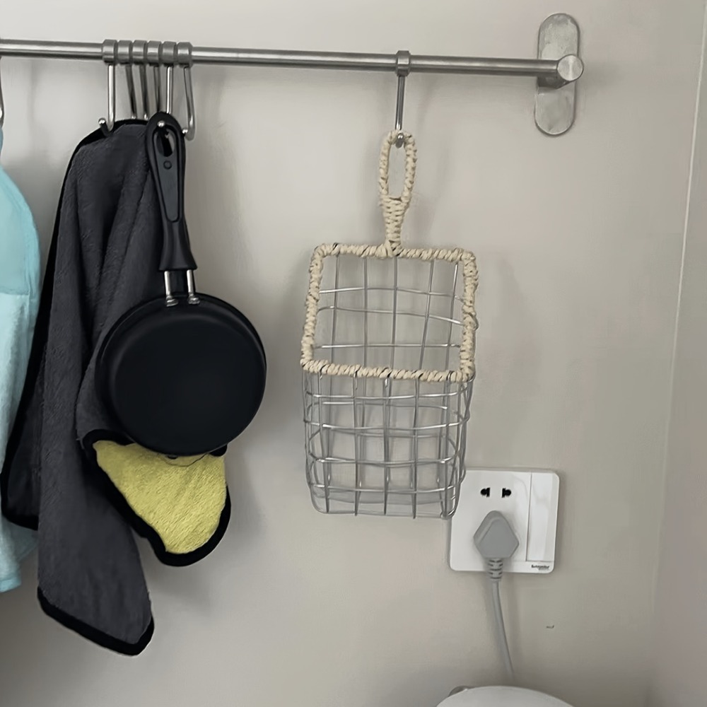 Rustic Woven Wire Hanging Stor - Woven Wall Basket review and price