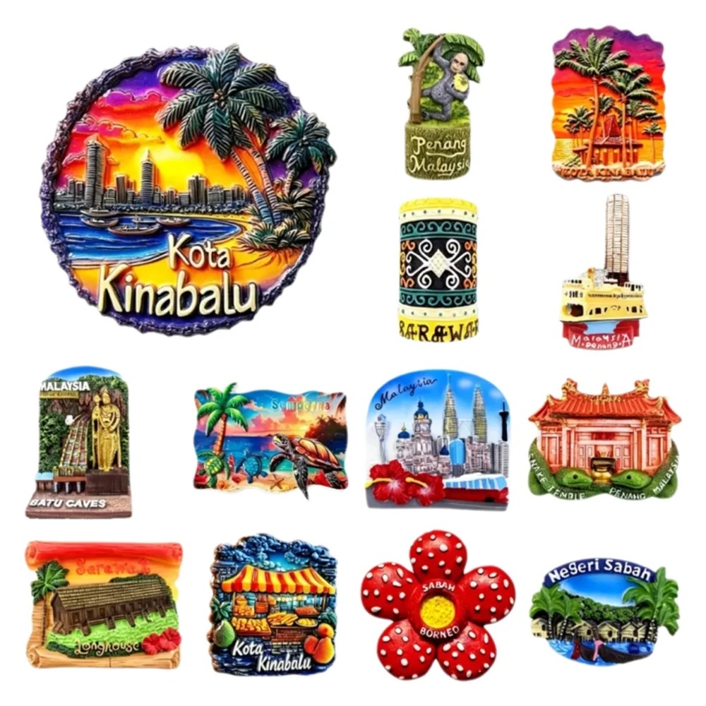 Malaysia 3D Fridge Magnets, Ku - Home Decor Malaysia review and price